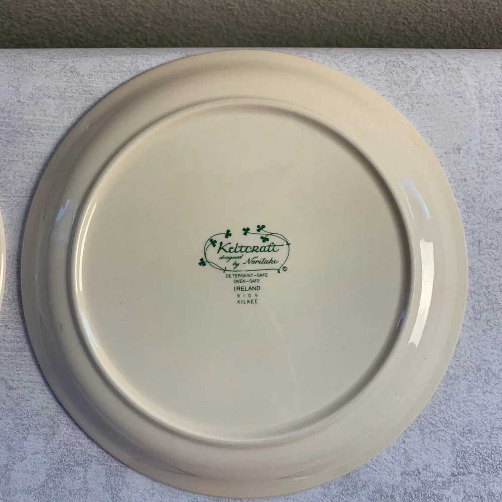 Noritake Keltcraft Kilkee 9109 4 Salad Plates 7.5